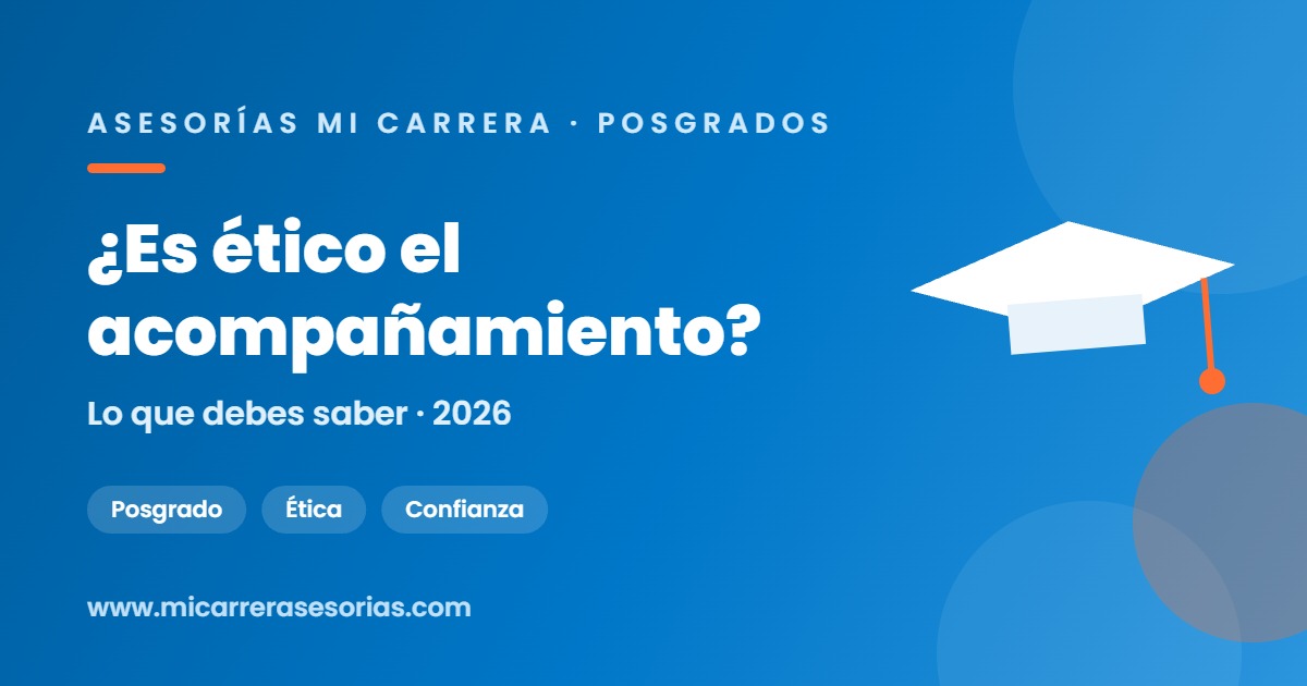 acompañamiento posgrado ético