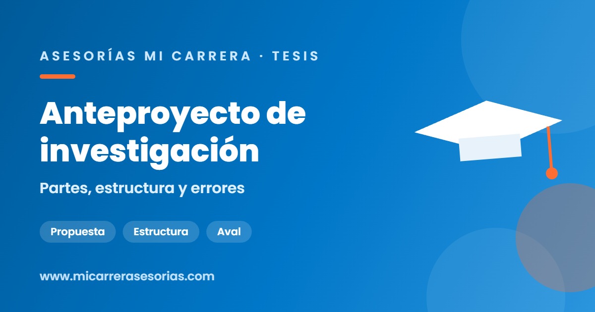 anteproyecto de investigación