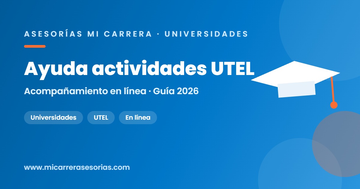 ayuda actividades utel