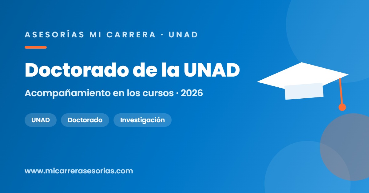 ayuda doctorado UNAD