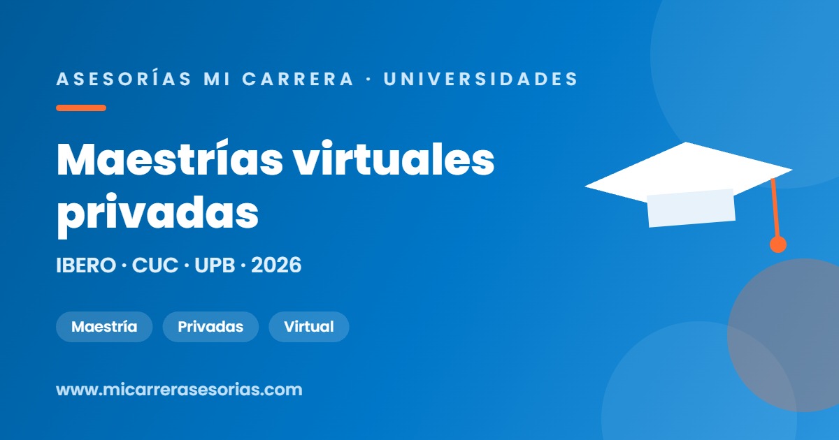 ayuda maestría virtual privada