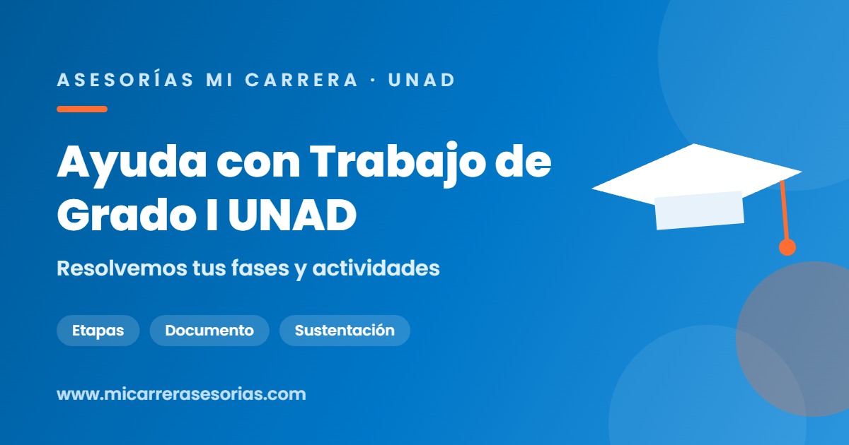 Trabajo de Grado I UNAD