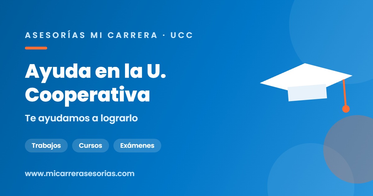 trabajos de la Universidad Cooperativa