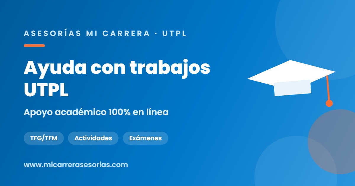 trabajos de la UTPL
