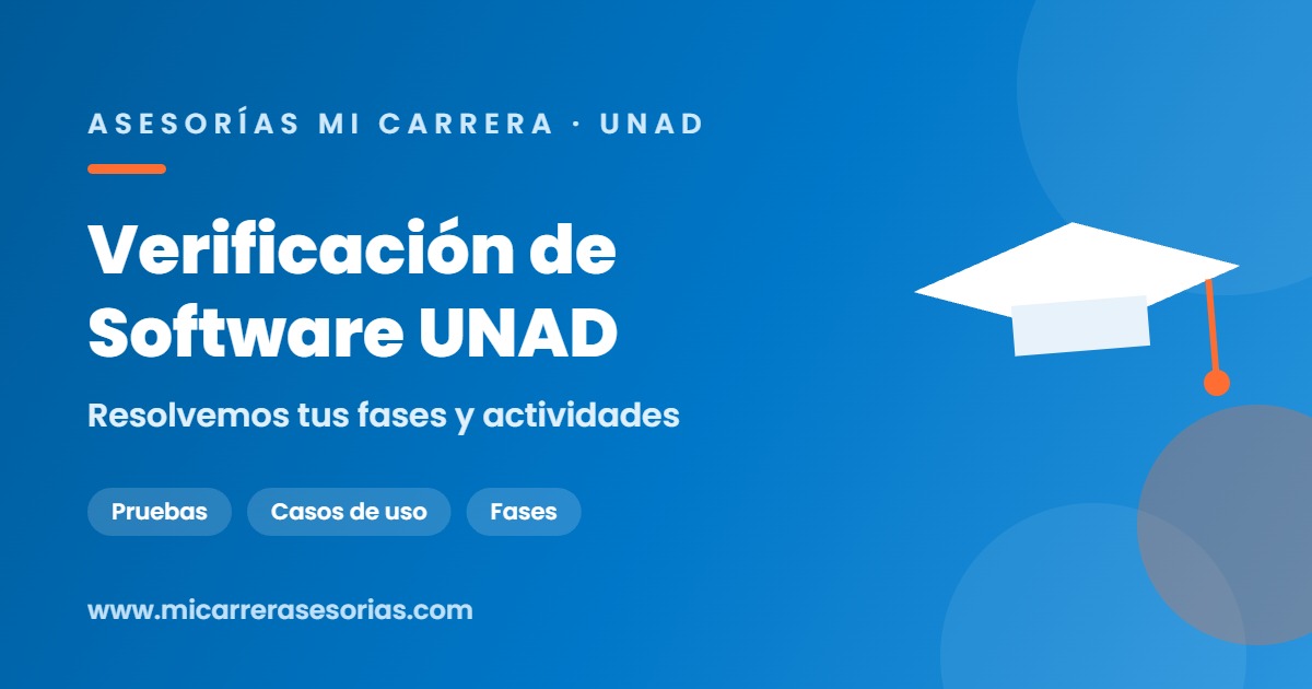 Verificación y Validación de Software UNAD