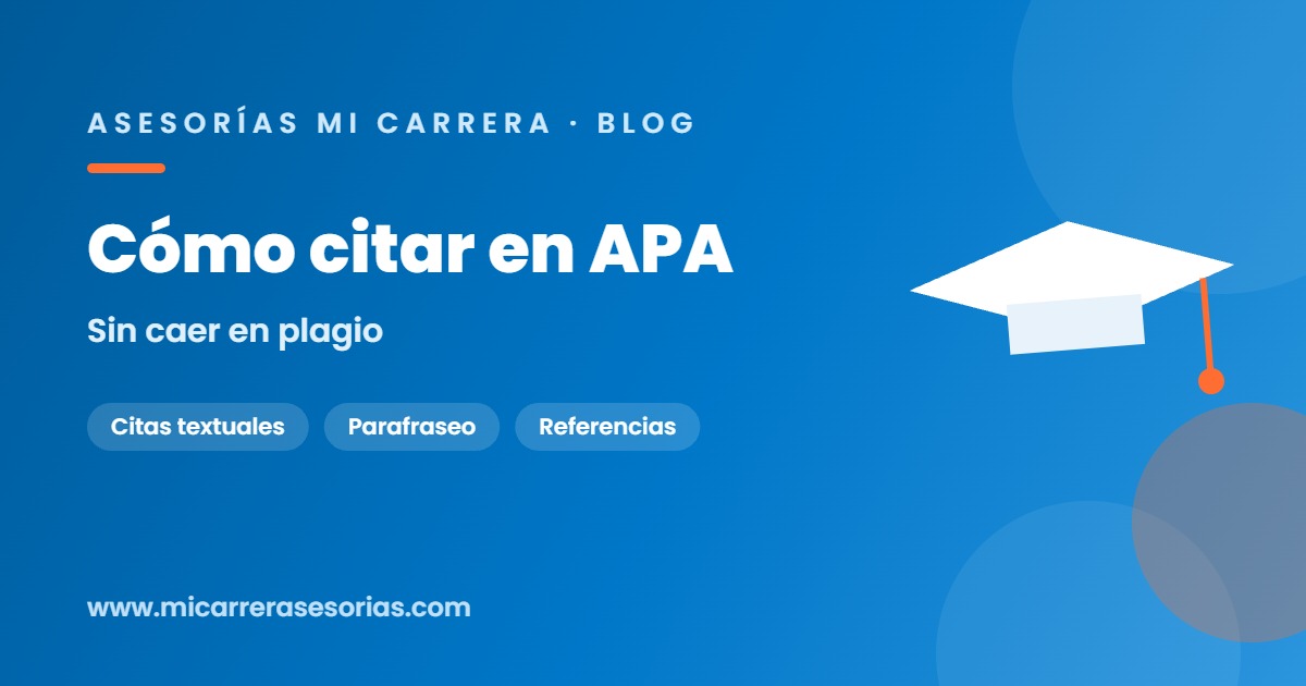 cómo citar en APA
