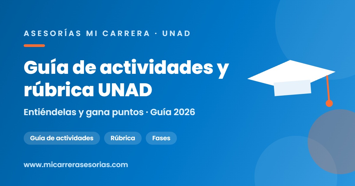 guía de actividades UNAD