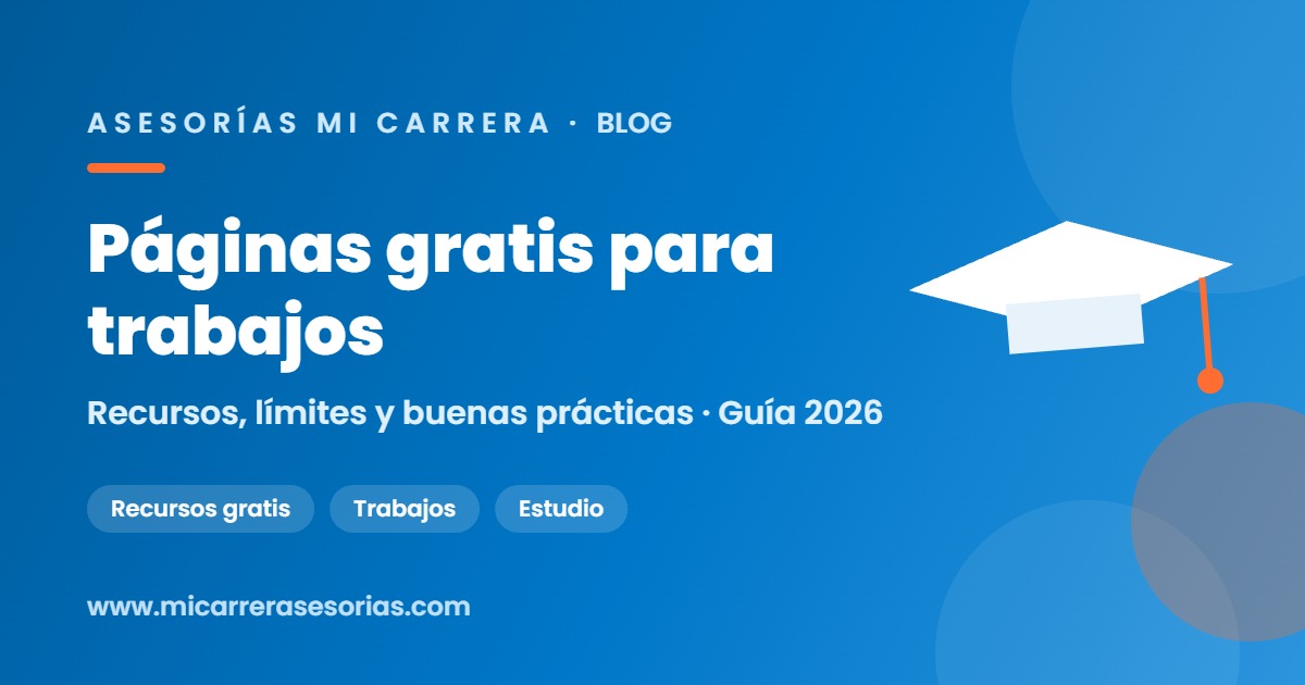 paginas gratis para hacer trabajos universitarios