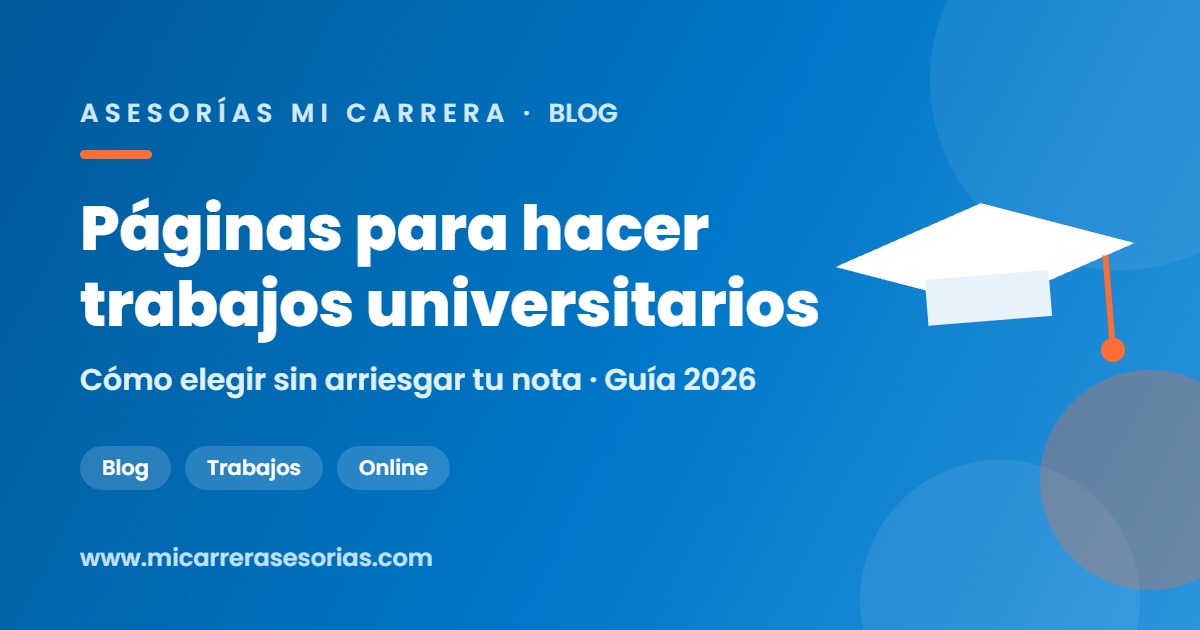 paginas para hacer trabajos universitarios
