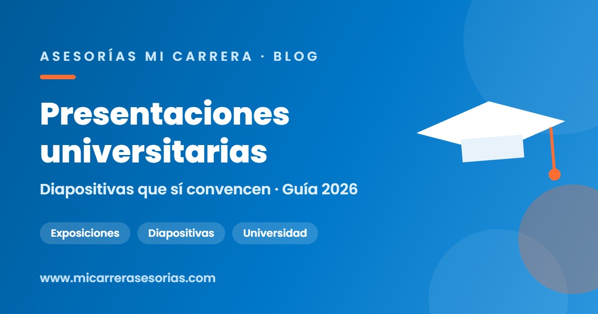 presentaciones diapositivas universitarias