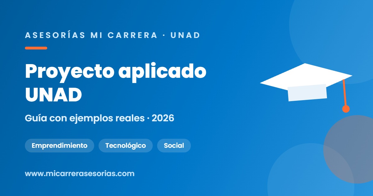 proyecto aplicado UNAD