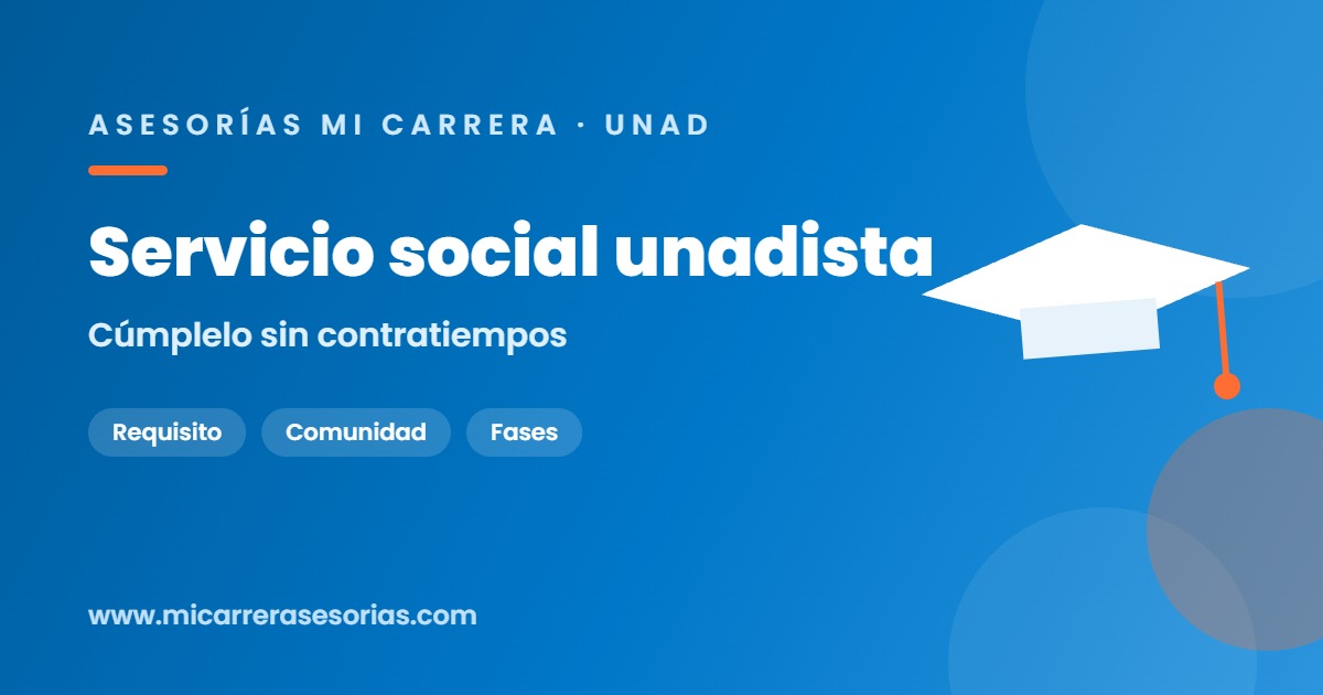 servicio social unadista