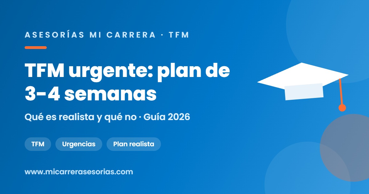 TFM urgente