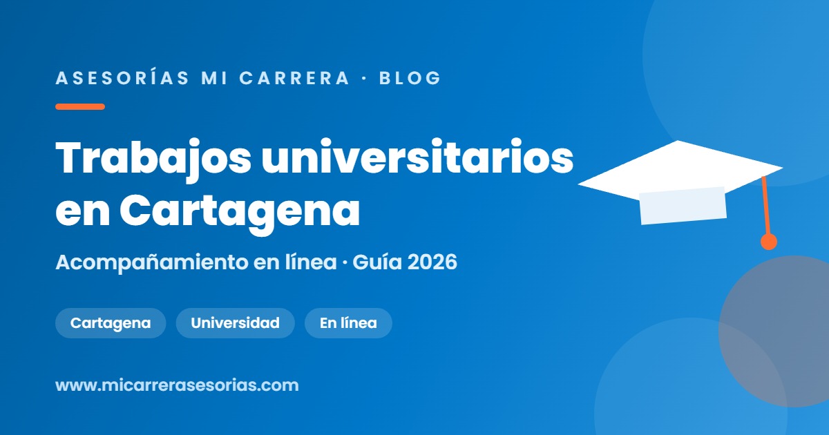 trabajos universitarios cartagena