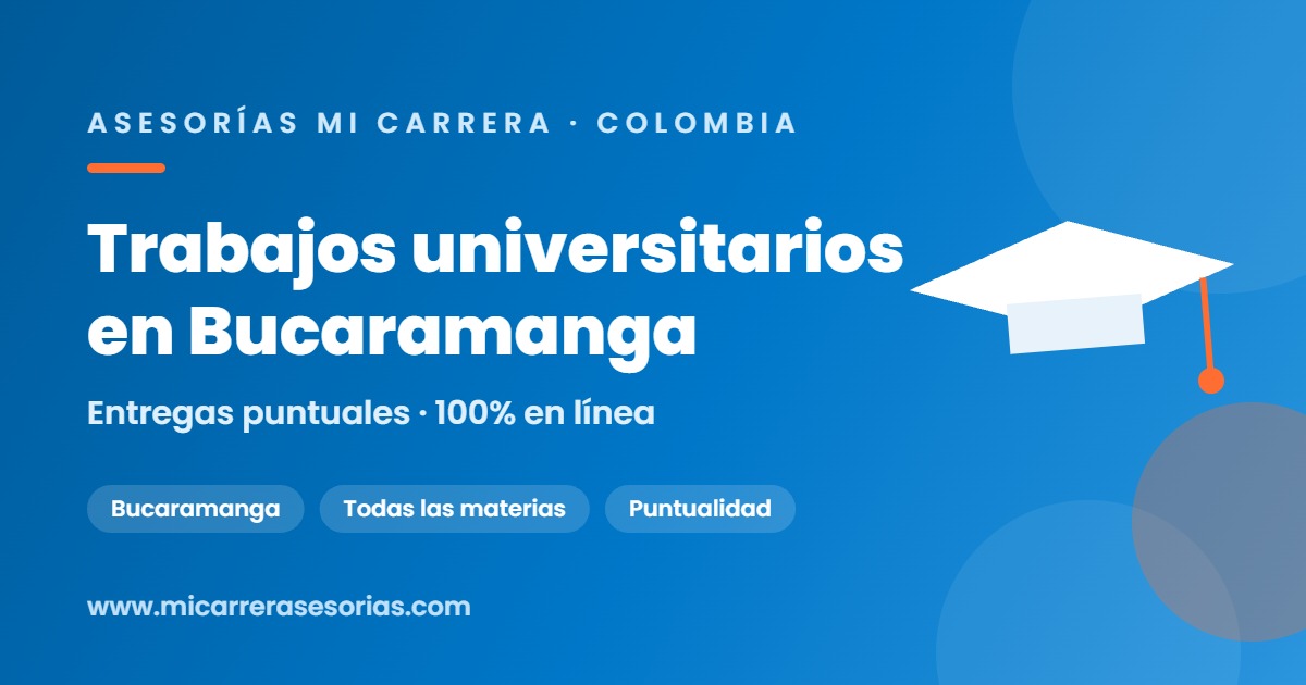 trabajos universitarios Bucaramanga