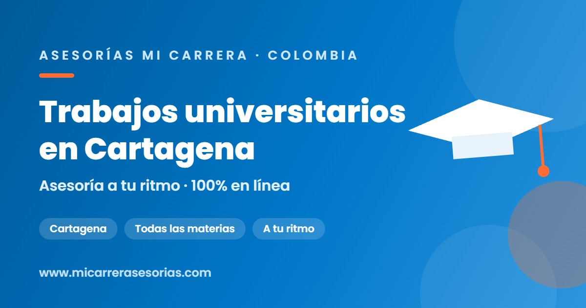 trabajos universitarios Cartagena